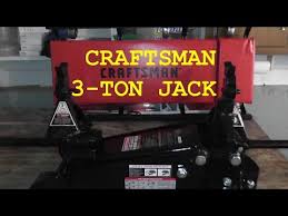 craftsman 3 ton floor jack set hd you