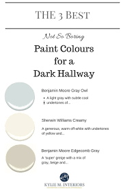 Paint Colors For A Dark Hallway