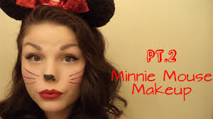 halloween tutorial minnie mouse makeup
