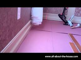installing hardwood flooring part 1