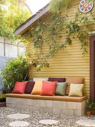 Designers will focus more on creating the backyard using only concrete block for steps in and out of the home. 4 Lovely Budget Patio Ideas For Small Backyards Balcony Garden Web