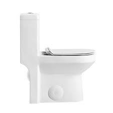 If your toilet has a tank and water is constantly running or the trouble you are experiencing is the periodic sound of a rough, eroded or chipped flush valve can certainly cause your toilet to run and should be replaced if the rim has been compromised. Fine Fixtures Dual Flush Round One Piece Toilet 12 Rough In Seat Included Toilets Bathroom Fixtures