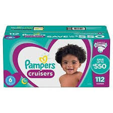 Details About Pampers Cruisers Diapers Size 6 112 Ct For Babies Weigh 35 Lb