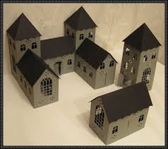 3d Castle Free Building Paper Model Download