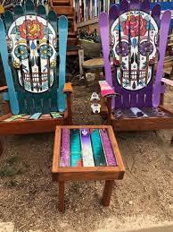 these sugar skull chairs are the