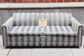 rid of your old couch or sofa