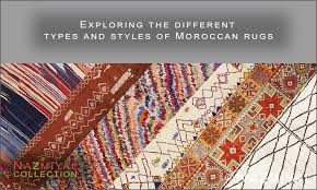 types of moroccan rugs diffe