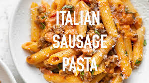 y italian sausage pasta salt