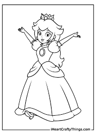 Many fans of the game have learned to love not only the game but also all of. Printable Princess Peach Coloring Pages Updated 2021