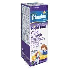 nighttime cold cough syrup