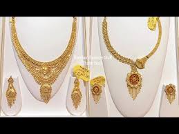 latest tanishq gold necklace design