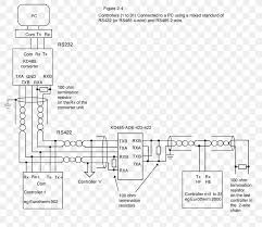 Please refer to the diagram below for correct modbus network layout: Wiring Diagram Rs 485 Rs 422 Pinout Png 800x714px Diagram Area Black And White Brand Document