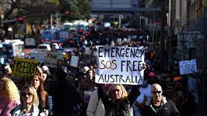 Jun 24, 2021 · the restrictions will be introduced for greater sydney, the central coast, blue mountains, wollongong and shellharbour. Covid 19 Thousands March In Sydney Against Latest Lockdown Restrictions Amid Surge In Coronavirus Cases World News Sky News