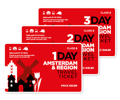 amsterdam region travel ticket
