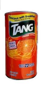 tang orange sweetened powdered drink