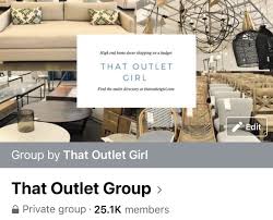 join my outlet facebook group to find