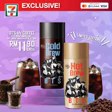 There are 3 coffee flavours to choose from including: Bts Craze Continues As 7 Eleven Malaysia Introduces Two New And Exclusive Bts Themed Hy Coffee Showbiz Malay Mail