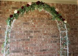 blush diy wedding arch decor
