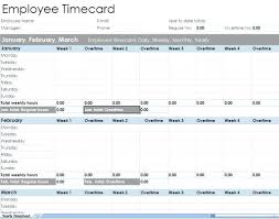 Free Weekly Timesheet Template Excel Or Employee Time Tracking