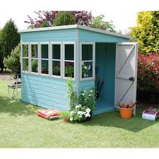 Sun Pent Shed 8ft X 6ft