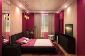 Perabot boleh diatur secara berbeza, bergantung pada bilik. Bilik Tidur Merah Jambu 53 Gambar Reka Bentuk Dalaman Dengan Warna Merah Jambu Pucat