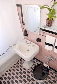 Badezimmer wandfliese kalea schwarz 15x26cm. Pink Retro Bathroom Pink Bathroom Tiles Pink Bathroom Retro Bathrooms