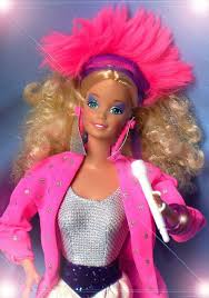 This of course means barbie has to take things to the next level: Barbie Rockers 1986 Barbie And The Rockers Barbie Vintage Barbie Dolls
