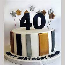 40th Birthday Cakes For Man 40th Birthday Cakes For Men Birthday  gambar png