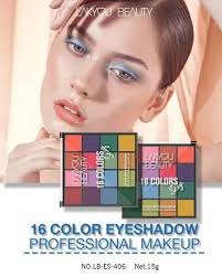 16 color professional makeup eyeshadow box
