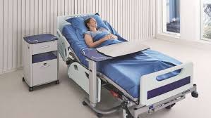 hospital overbed table arjo