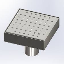 5 square shower drain stainless