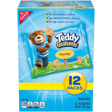 teddy grahams honey graham snacks 12