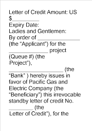 Free Credit Reference Letter Utility Company Templates At