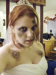 diy zombie bride costume mad like alyce
