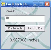 Download Cm Inch Converter 1 0
