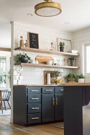 floating shelves ideas for kitchens