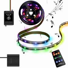 Led Strip Lights Smart Party Lights Battery Light Strip Battery Operated Usb Powered Sync To Music Light Led Strips Aliexpress