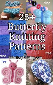 Butterfly Knitting Patterns In The Loop Knitting