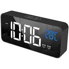 Todo Led Digital Alarm Clock With