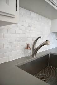 install carrara marble tile backsplash