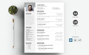 Create *your* cv in 15 minutes. John Smith Word Docx Resume Template Templatemonster