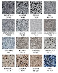 epoxy flooring color chart nex lvl