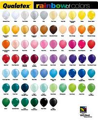 Balloon Color Chart Ballonsbyjoel