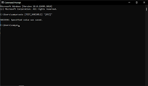 system environment variables in windows