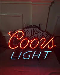 Coors Light Beer Neon Sign For Sale In Plano Tx 5miles Buy And Sell