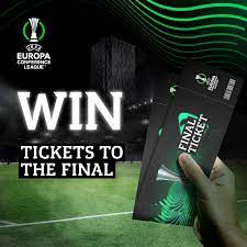 UEFA on Twitter: "WIN UEFA Europa Conference League Final tickets in  Albania for you and a friend 🔥 Select your UECL team now ⚽️ 🏆  #MakeItYours #UECL" / Twitter