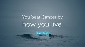Above all, cancer is a spiritual practice that teaches me about faith and resilience. Stuart Scott Quote You Beat Cancer By How You Live