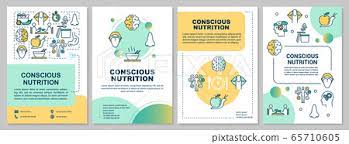 conscious nutrition brochure template