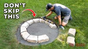 How To Build A Diy Stone Fire Pit