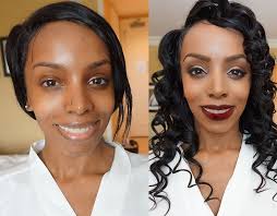 before and after vy bridal makeup